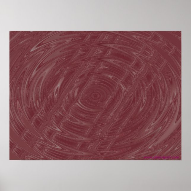 Auge in Vortex Print Poster (Vorne)
