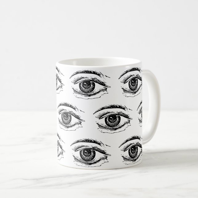 Auge Kaffeetasse (VorderseiteRechts)