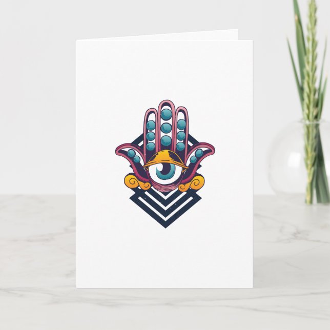 Auge Karte (Vorderseite)