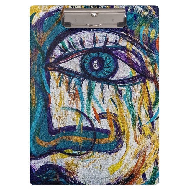 Auge Klemmbrett (Vorderseite)