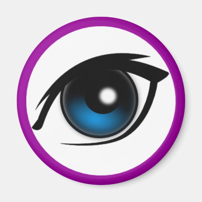 AUGE KÖNNEN SIE MAGNET SEHEN (Vorne)