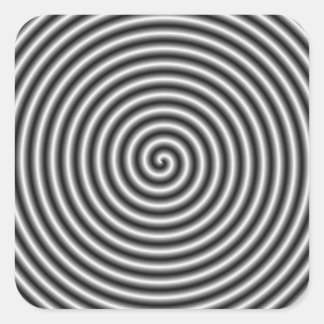 Auge kriegt es nicht quadratischer aufkleber