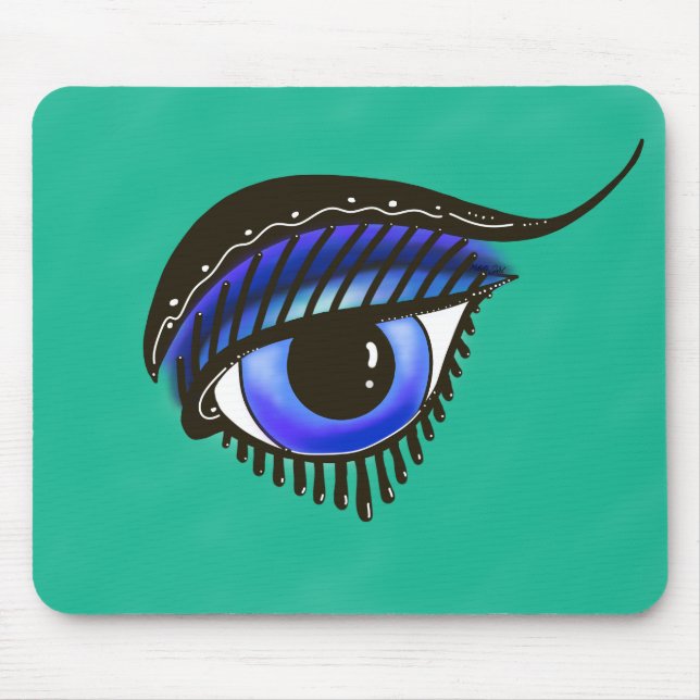 Auge Medusa Maus Pad Mousepad (Vorne)