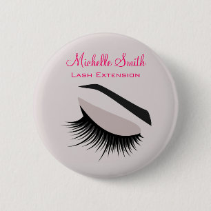 Auge mit langen Strichen lasch markieren Button