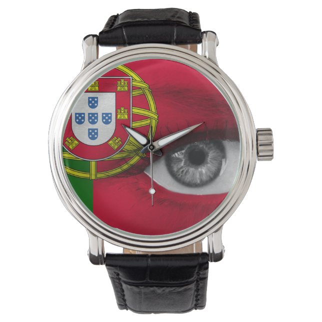 Auge Portugals Armbanduhr (Vorderseite)