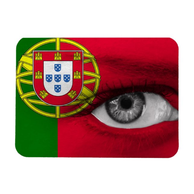 Auge Portugals Magnet (Horizontal)