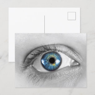 Auge Postkarte