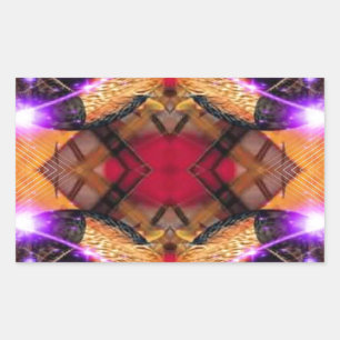 Auge Rechteckiger Aufkleber