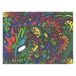 Auge sehen Sie magisch Augen- Tischdecke