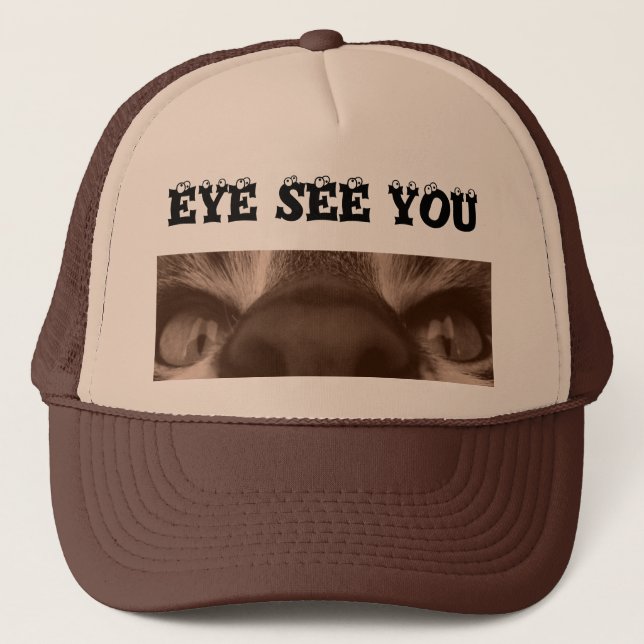 Auge sehen truckerkappe (Vorderseite)