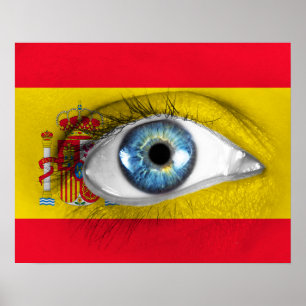 Auge Spaniens Poster