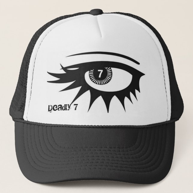 Auge, tot 7 truckerkappe (Vorderseite)