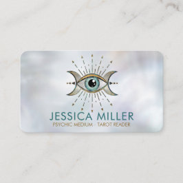 Auge - Triple Moon - Edelstein und Gold Business C Visitenkarte