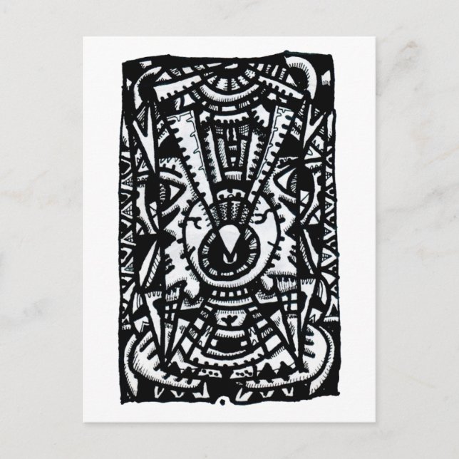 Auge von Brian Benson Postcard Postkarte (Vorderseite)