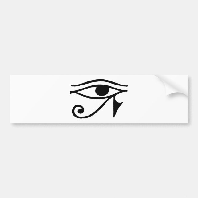 Auge von Horus Autoaufkleber (Vorne)