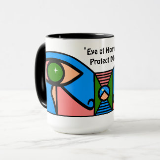 "Auge von Horus Protect Me" Tasse