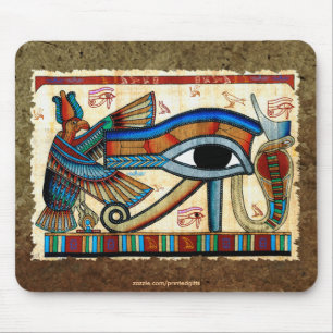 AUGE VON HORUS, WADJET Ägypter Mousepad