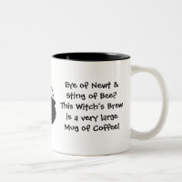Auge von Newt.. Hexenbrauen... Kaffee