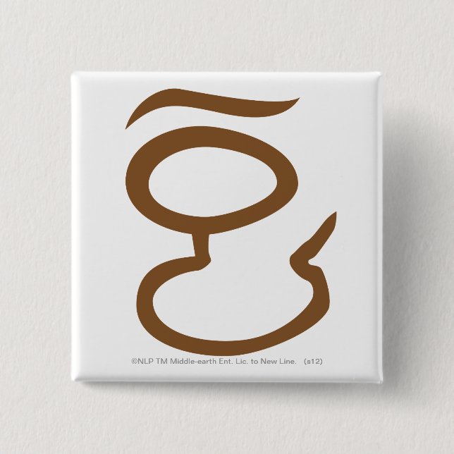 Auge von Sauron Button (Vorderseite)