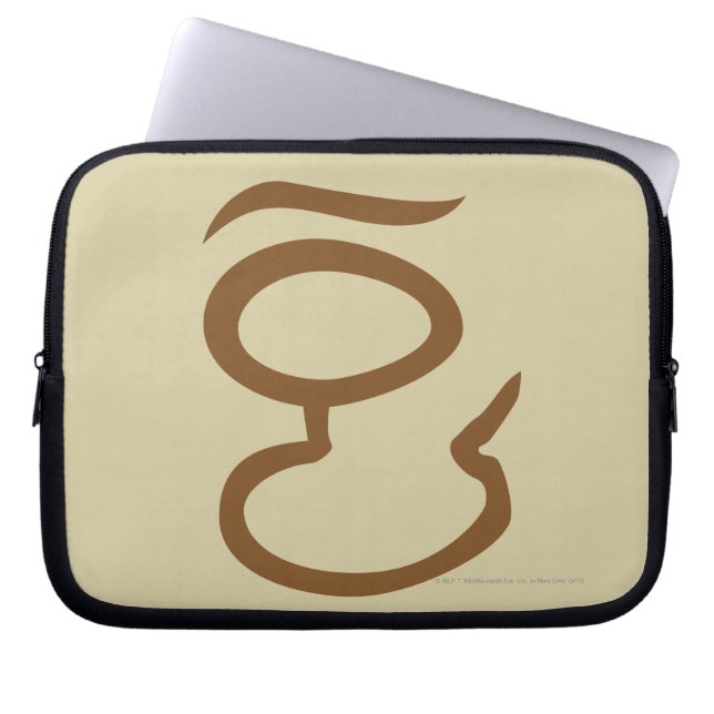 Auge von Sauron Laptopschutzhülle (Vorderseite)