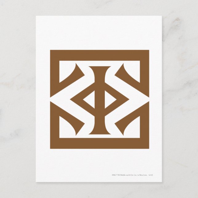 Auge von Sauron Postkarte (Vorderseite)