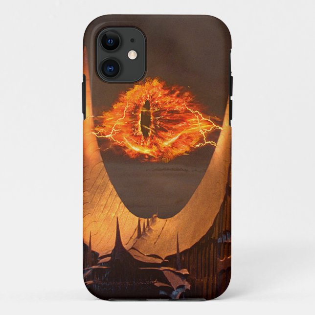 Auge von Sauron Turm Case-Mate iPhone Hülle (Rückseite)
