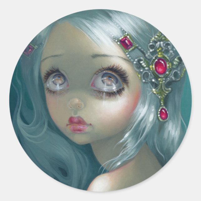 "Augen auf dem Himmel" Aufkleber (Vorderseite)