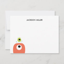 Augen auf dich | Personalisiertes A2-Schreibpapier Mitteilungskarte