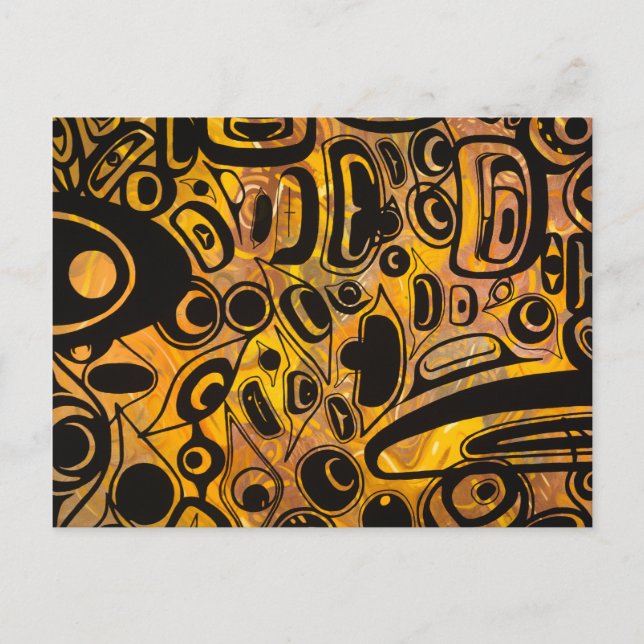 Augen & Augen & Augen & Augen & Augen Postkarte (Vorderseite)