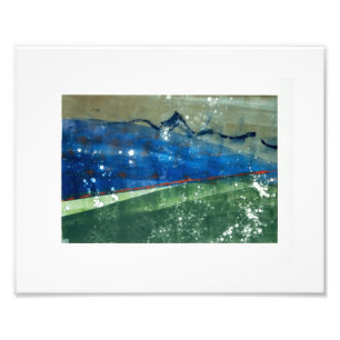 Augen-Berge Fotodruck