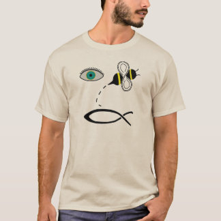 Augen-Biene christlich T-Shirt