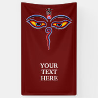 Augen der Weisheit Buddha - Augen des Bodhnath-Tem