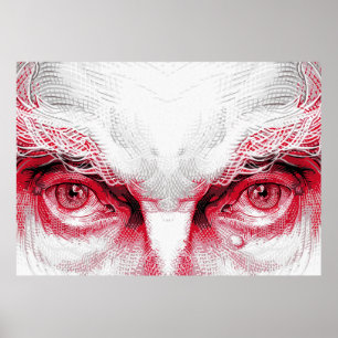 Augen des alten Bösen - Rote Warnung Poster