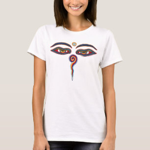 Augen des Buddha / Augen der Weisheit T-Shirt