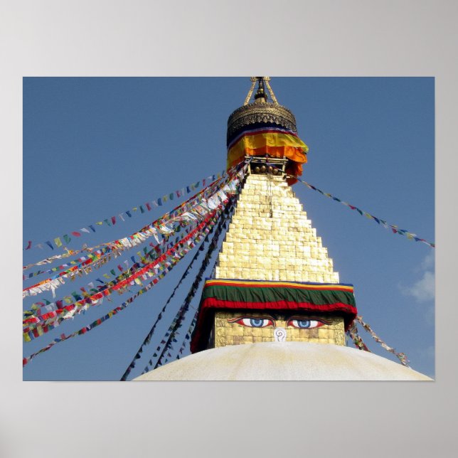 Augen des Buddha Poster (Vorne)