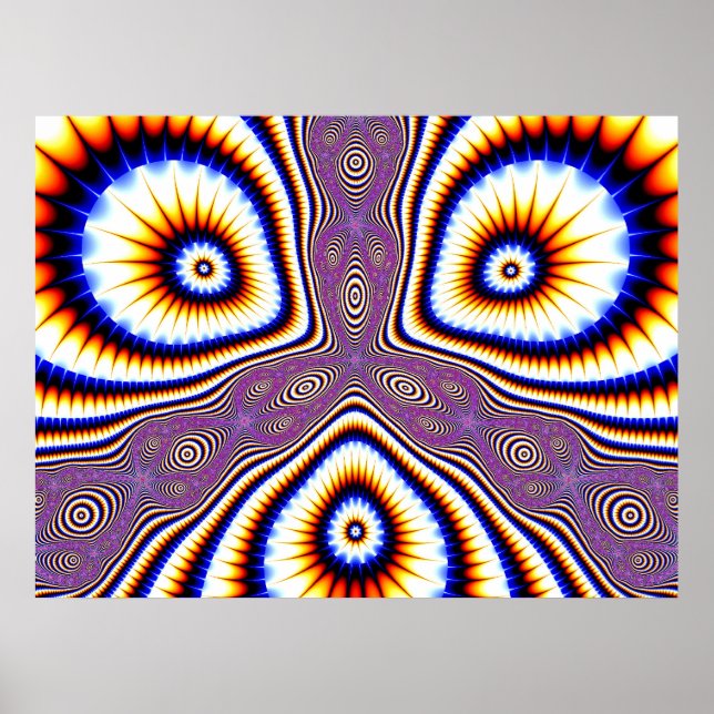 Augen des Chaos I Poster (Vorne)