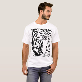 Augen des Jäger Tiger Blick T-Shirt
