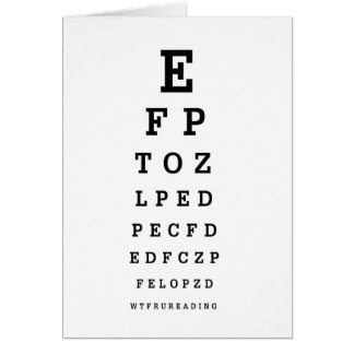 AUGEN-DIAGRAMM - Spaß WTF RU LESUNG