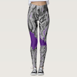 Augen, die Leggings zum Sport oder zum lässigen Ve
