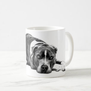 Augen, die sprechen Loyalty Pitbull Mix Tasse