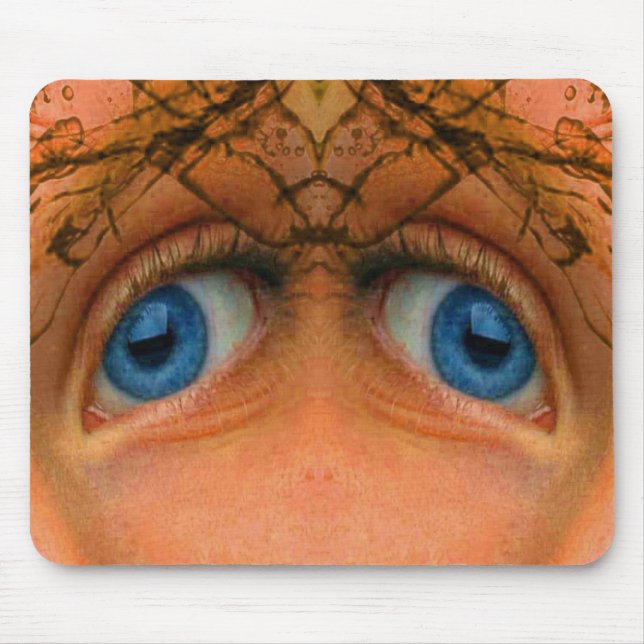 Augen einer Alien Mousepad (Vorne)