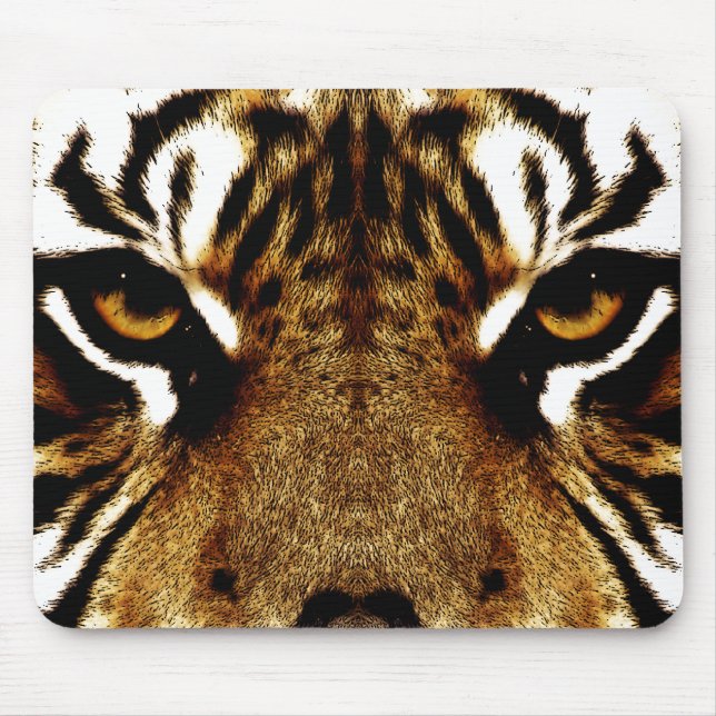 Augen eines Tigers Mousepad (Vorne)