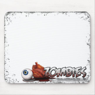 Augen-Herz-Zombie-Mausunterlage Mousepad