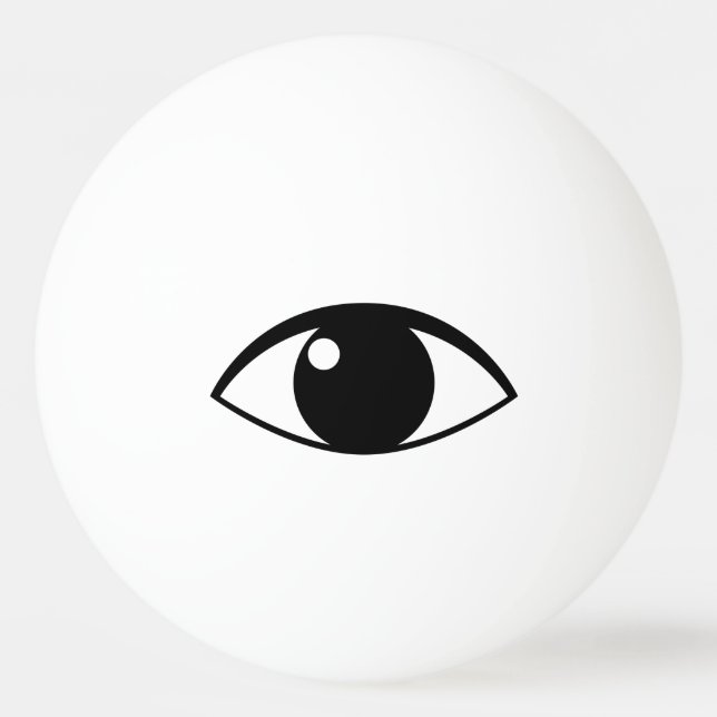 Augen-Klingeln pong Ball Tischtennisball (Vorderseite)