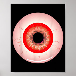 Augen-Lazy Halloween-Kostüm Soky Y Lustig Poster