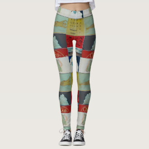 Augen-Leggings Leggings