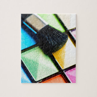 Augen-Make-up Puzzle