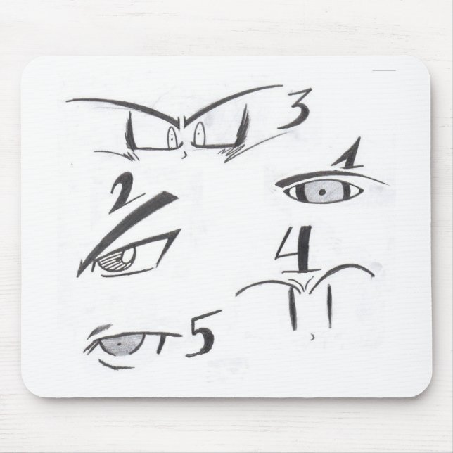 Augen Mousepad (Vorne)