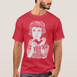 Augen Ohne Ein Gesicht Les Yeux sans visage weiß T-Shirt