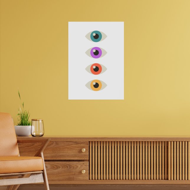 Augen Poster (Wohnzimmer 2)